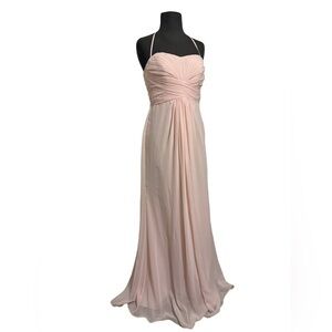 Soft pale Pink formal long bridesmaids/Prom dress